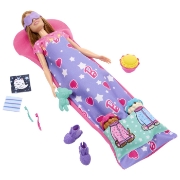 Imagine BARBIE PAPUSA BARBIE FAMILY SET PETRECERE CU 2 CATELUSI COLOR CHANGE