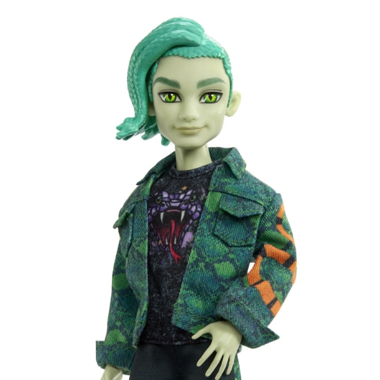 Imagine MONSTER HIGH PAPUSA DEUCE GORDON CU ANIMALUT SI ACCESORII