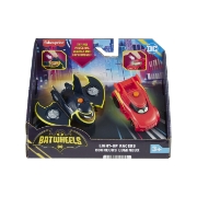 Imagine FISHER PRICE BATWHEELS SET 2 MASINUTE CU LUMINI REDBIRD SI BATWING SCARA 1:55
