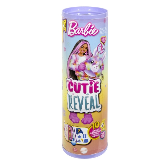 Imagine BARBIE PAPUSA BARBIE CUTIE REVEAL IEPURAS