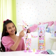 Imagine BARBIE PAPUSA BARBIE CUTIE REVEAL IEPURAS