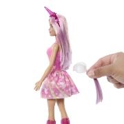 Imagine BARBIE PAPUSA BARBIE CU ACCESORII MAGICE DE UNICORN