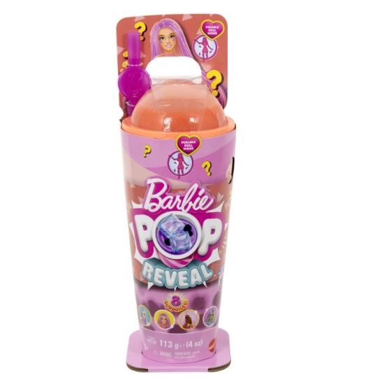 Imagine BARBIE POP REVEAL BUBBLE TEA PAPUSA BARBIE MANGO MOCHI