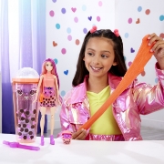 Imagine BARBIE POP REVEAL BUBBLE TEA PAPUSA BARBIE MANGO MOCHI