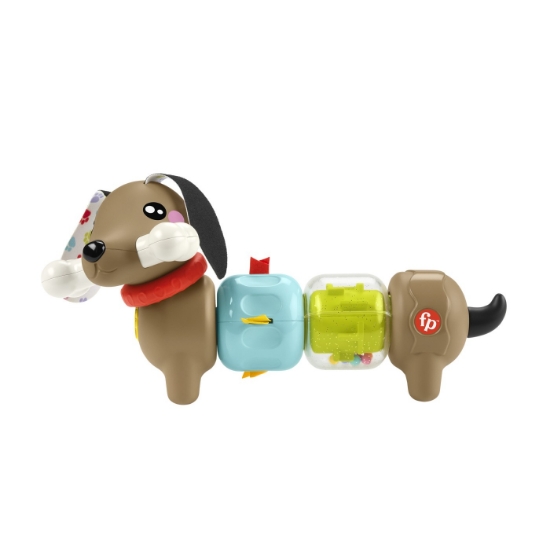 Imagine Fisher Price jucărie cățeluș de activitate pentru bebeluși Click and Spin 