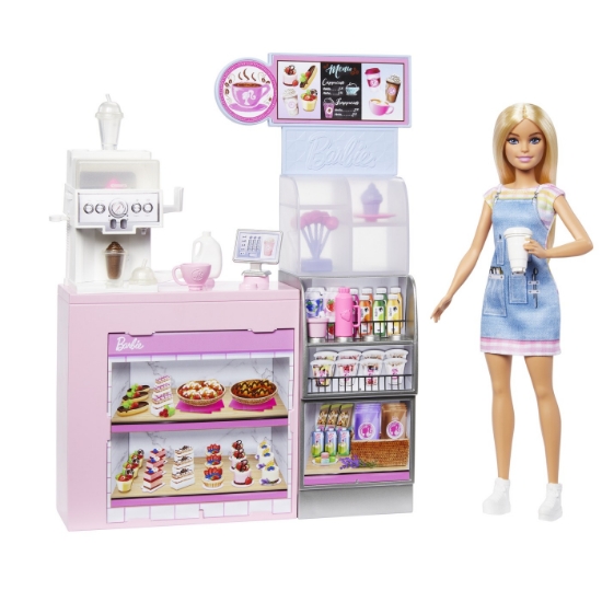 Imagine BARBIE PAPUSA BARBIE YOU CAN BE SET CAFENEA 