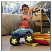 Imagine HOT WHEELS MONSTER TRUCK MEGA WREX ALIVE RC SCARA 1 LA15