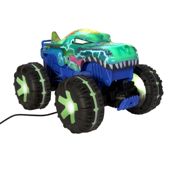 Imagine Hot Wheels Monster Truck Mega Wrex Alive RC scara 1:15
