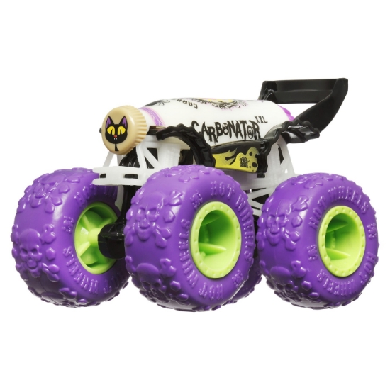 Imagine Hot Wheels Monster Truck Glow in the Dark mașinuța Carbonator XXL scara 1:64