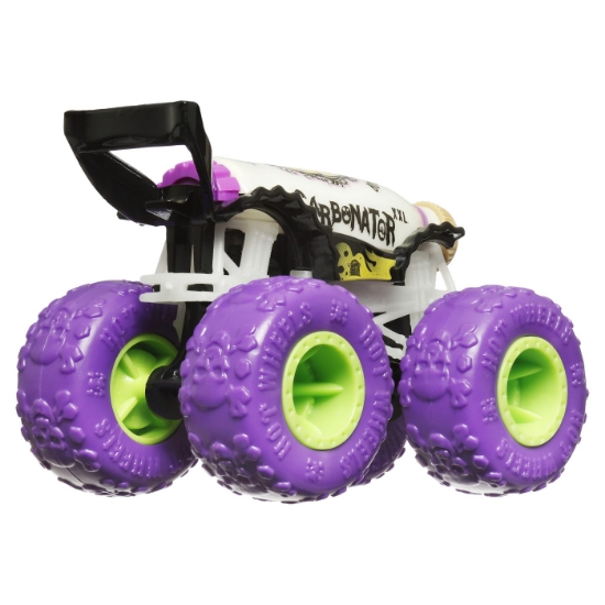 Imagine Hot Wheels Monster Truck Glow in the Dark mașinuța Carbonator XXL scara 1:64