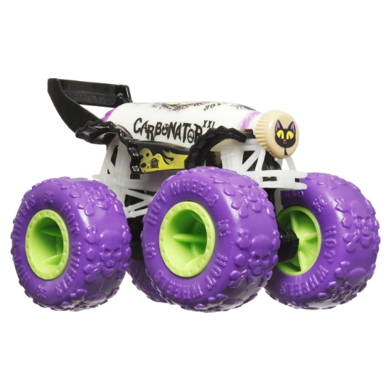 Imagine Hot Wheels Monster Truck Glow in the Dark mașinuța Carbonator XXL scara 1:64
