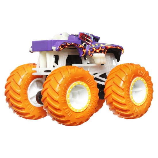 Imagine Hot Wheels Monster Truck Glow in the Dark mașinuța Hotweiler scara 1:64