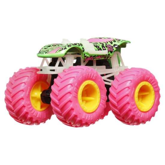 Imagine Hot Wheels Monster Truck Glow in the Dark mașinuță Twin Mill scara 1:64