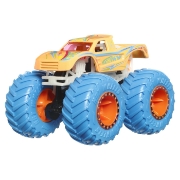 Imagine HOT WHEELS MONSTER TRUCK GLOW IN THE DARK MASINUTA PODIUM CRASHER SCARA 1:64