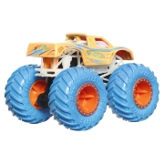 Imagine HOT WHEELS MONSTER TRUCK GLOW IN THE DARK MASINUTA PODIUM CRASHER SCARA 1:64