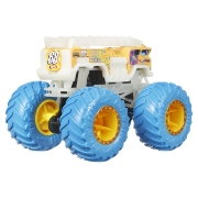 Imagine HOT WHEELS MONSTER TRUCK GLOW IN THE DARK MASINUTA 5 ALARM SCARA 1:64