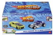 Imagine HOT WHEELS SET 2 MASINUTE METALICE PULL BACK 2022 CAMARO ZL1 SI BONE SHAKER 1:43