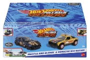 Imagine HOT WHEELS SET 2 MASINUTE METALICE PULL BACK MUSCLE AND BLOWN SI PORSCHE 914 SAFARI 1:43