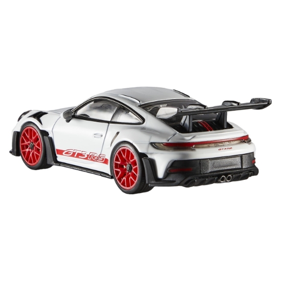 Imagine Hot Wheels Premium Real Riders mașinuță metalică Porsche 911 GT3 RS scară 1:43