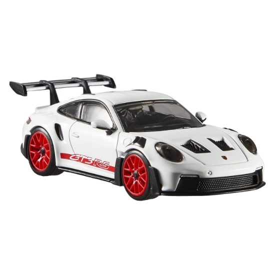 Imagine Hot Wheels Premium Real Riders mașinuță metalică Porsche 911 GT3 RS scară 1:43