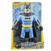 Imagine FISHER PRICE IMAGINEXT DC SUPER FRIENDS FIGURINA BATMAN XL CU COSTUM ALBASTRU
