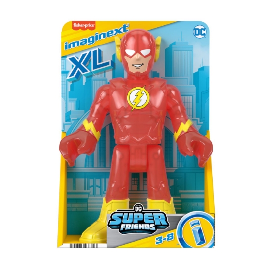 Imagine FISHER PRICE IMAGINEXT DC SUPER FRIENDS FIGURINA FLASH XL
