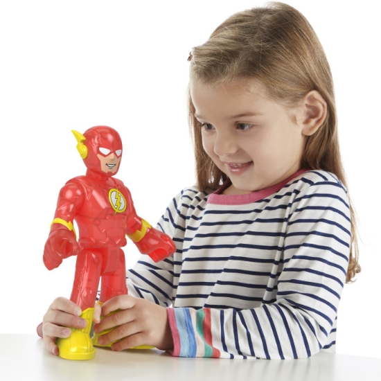 Imagine FISHER PRICE IMAGINEXT DC SUPER FRIENDS FIGURINA FLASH XL