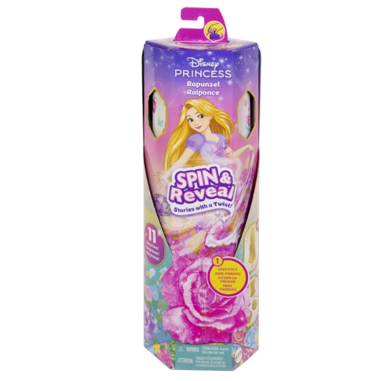 Imagine DISNEY PRINCESS SPIN AND REVEAL PAPUSA RAPUNZEL
