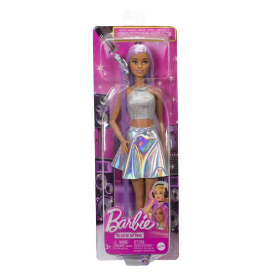 Imagine BARBIE PAPUSA BARBIE YOU CAN BE SET BARBIE STAR POP SI MICROFON