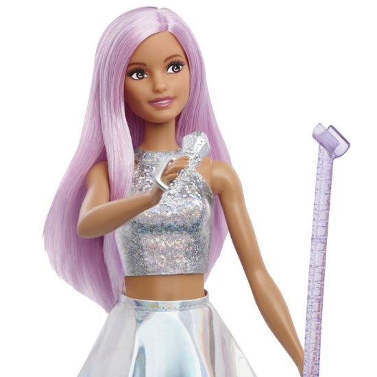 Imagine BARBIE PAPUSA BARBIE YOU CAN BE SET BARBIE STAR POP SI MICROFON