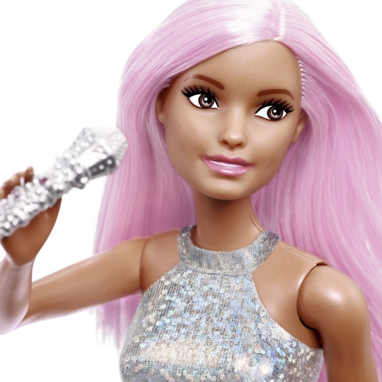 Imagine BARBIE PAPUSA BARBIE YOU CAN BE SET BARBIE STAR POP SI MICROFON