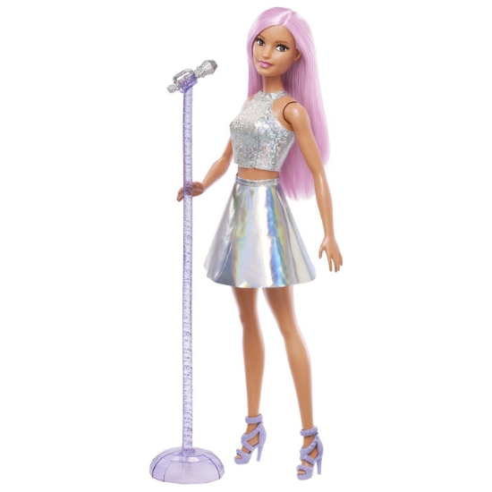 Imagine BARBIE PAPUSA BARBIE YOU CAN BE SET BARBIE STAR POP SI MICROFON
