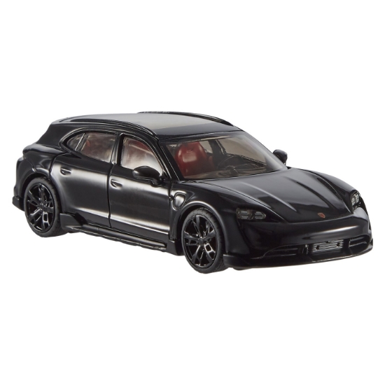 Imagine Hot Wheels Premium Real Riders mașinuță metalică Porsche Taycan Turbo S Cross Turismo scară 1:43
