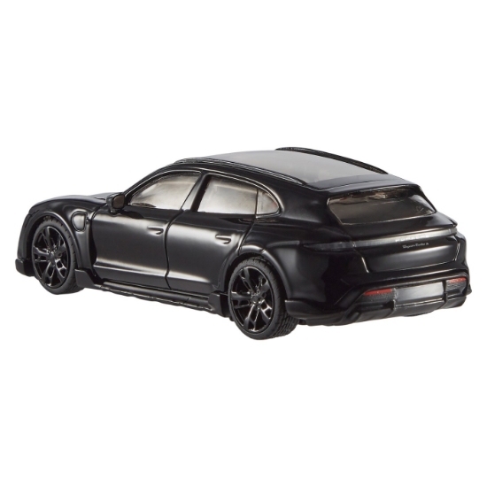 Imagine Hot Wheels Premium Real Riders mașinuță metalică Porsche Taycan Turbo S Cross Turismo scară 1:43