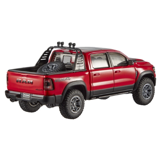 Imagine Hot Wheels Premium Real Riders mașinuță metalică RAM 4x4 scară 1:43