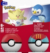 Imagine POKEMON MEGA SET DOUA BILE TOGEPI SI PIPLUP 41 PIESE