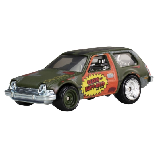 Imagine Hot Wheels Pop Culture Mașinuță Metalică Beavis and Butt-Head Packin Pacer ’77, scară 1:64
