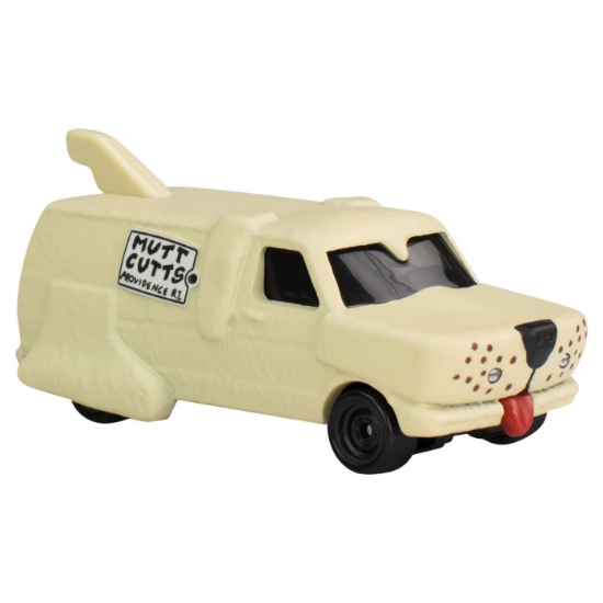 Imagine Hot Wheels Pop Culture Mașinuță Metalică Dumb and Dumber Mutt Cutts Van, scară 1:64