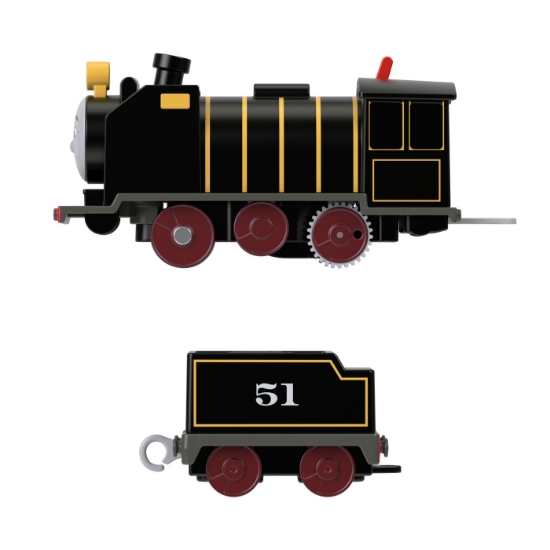 Imagine Thomas locomotiva motorizată Hiro cu vagon