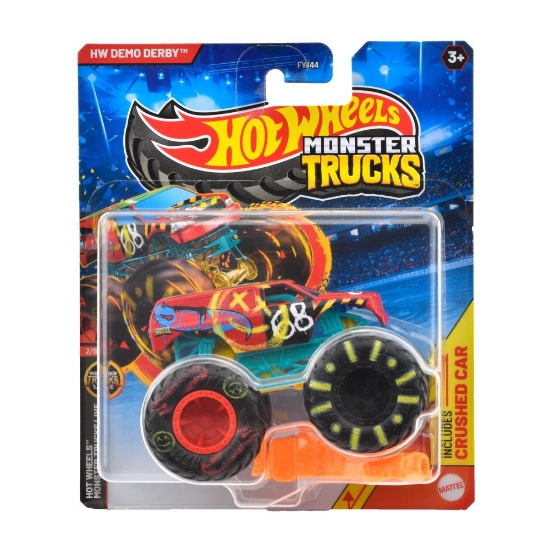 Imagine  HOT WHEELS MONSTER TRUCK MASINUTA DEMO DERBY SCARA 1:64