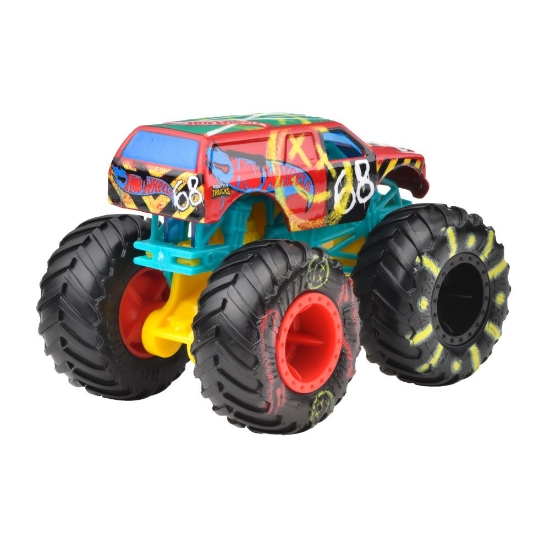 Imagine Hot Wheels Monster Truck mașinuța Demo Derby scara 1:64