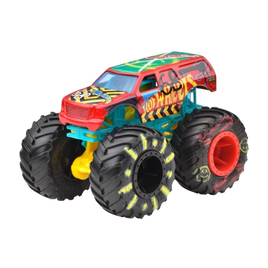 Imagine Hot Wheels Monster Truck mașinuța Demo Derby scara 1:64