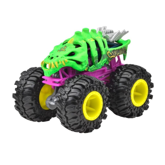 Imagine Hot Wheels Monster Truck mașinuță Skelesaurus scara 1:64