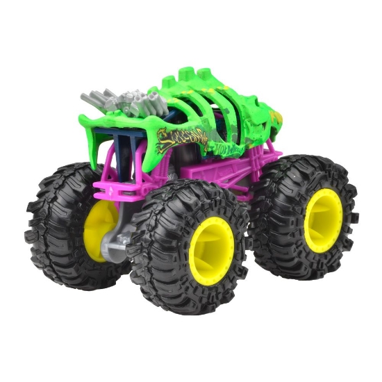 Imagine Hot Wheels Monster Truck mașinuță Skelesaurus scara 1:64