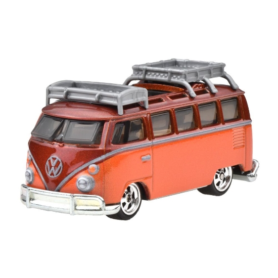 Imagine Hot Wheels Premium Boulevard mașinuță metalică Volkswagen Samba Bus scară 1:64