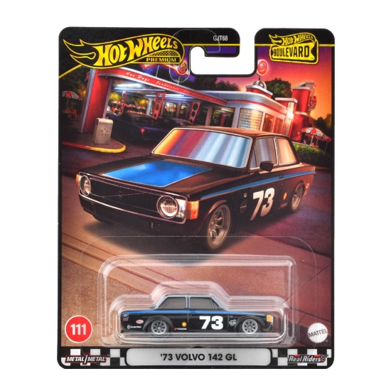 Imagine Hot Wheels Premium Boulevard mașinuță metalică Volvo 142 GL scară 1:64