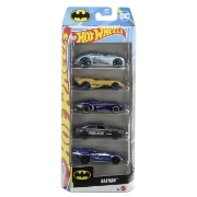 Imagine SET 5 MASINI HOT WHEELS BATMAN