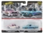 Imagine Hot Wheels Premium Set 2 mașinuțe metalice Datsun Sunny Truck și Nissan Hardbody scară 1:64