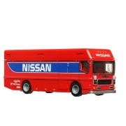 Imagine Hot Wheels transportator Euro Hauler cu mașinuță Nissan 300 ZX GTS, scară 1:64