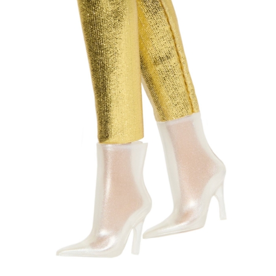 Imagine BARBIE PAPUSA BARBIE FASHIONISTAS BLONDA CU SALOPETA AURIE